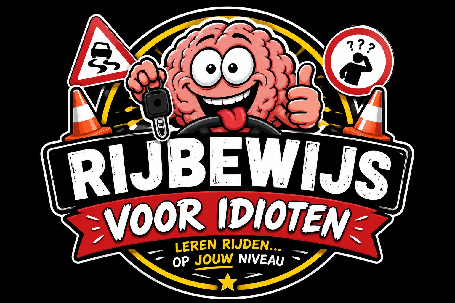 Rijbewijs voor Idioten logo